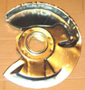 Wasserschutzblech hinter Bremsscheibe rechts / Water protection shield for brake disc right