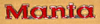 Schrift -Manta- chrom mit rot-schwarzer Farbeinlage an Kofferdeckel  / Emblem Manta