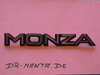 Schriftzug Monza / Emblem Monza