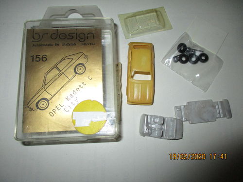 Modellbausatz / Plastic model Opel Kadett-C-City 1:87