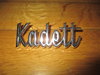 Kadett-B / Schriftzug Kofferdeckel / Badge boot lid